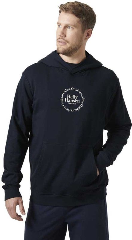 Helly Hansen - Core Graphic - Hoodie - Zacht - Duurzame Mix van Katoen en Polyester