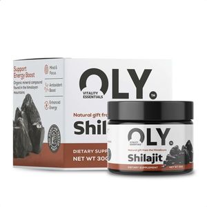 Oly - Pure Shilajit Resin - Supplement Voor Energie en Vitaliteit - Rijk aan Fulvinezuur en Mineralen - Natuurlijke Detox - 30 g