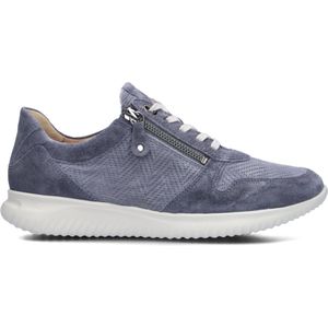 Hartjes Sneakers Dames - Lage sneakers / Damesschoenen - Suède - 162.1121 Breeze - Jeans blauw - Maat 38.5