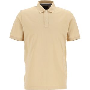 OLYMP Polo Casual - modern fit polo - beige - Maat: 3XL