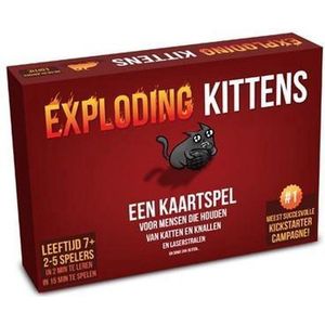 Exploding Kittens Originele Editie - Nederlandstalig Basis Kaartspel