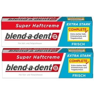 Blend-a-dent kleefcreme kunstgebit - Voordeelverpakking 4 x 47g