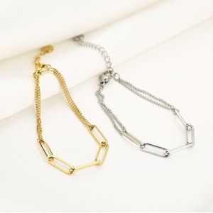 Michelle Bijoux Armband (sieraad) Twee Soorten Ketting Goud JE14296