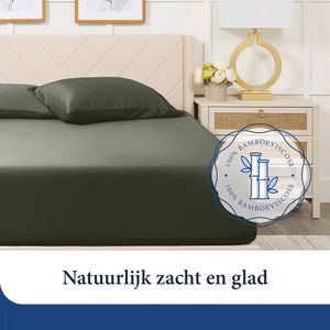 Hoeslaken van Bamboeviscose - Ademend en Comfortabel - 1 stuk