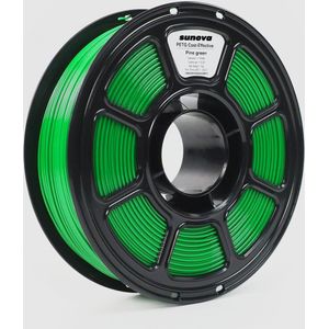 Sunova PETG Filament 3D drukmateriaal 3D Print Petg Filament 1.2KG Milieuvriendelijk Goede taaiheid Mix Kleur Generiek Petg-Groen