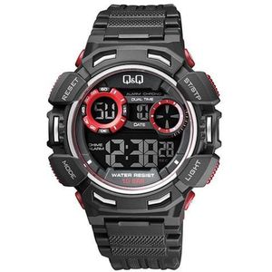 Mooi Sportief digitaal Q&Q horloge M148j001
