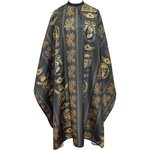 1 stuk kapperscape, kapperscape, kapperscape voor volwassenen, verstelbare kapperscape, professionele waterdichte haarstyling cape voor verven en knippen, bruin