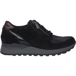 Waldläufer Hiroko - dames sneaker - zwart - maat 38 (EU) 5 (UK)