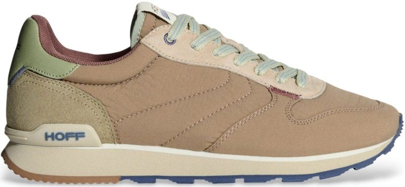 HOFF - 22517605 - Track & Field Schoenen - Bruin - Leer - Plat - Veters