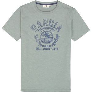 Garcia T-shirt T Shirt Q41001 6792 Light Sage Mannen Maat - 3XL