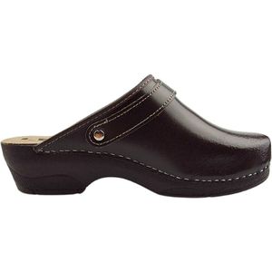 Werkklompen - PU klompen met kunststof zool - tuinklompen - zorgklompen - Bruin - maat 41