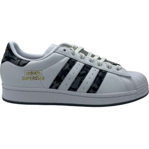 Adidas Superstar - Wit/zwart/grijs - maat 43 1/3