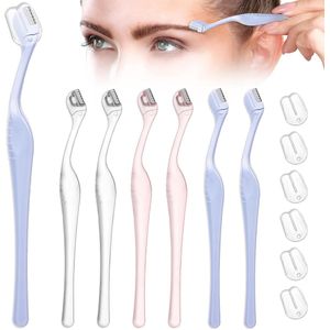 Mini brow trimmer - brow trimmer - gezicht scheerapparaat - lip hair remover - roestvrij staal mes anti-schraap brow mes voor meisjes veilig scheren brow mesje beauty tool