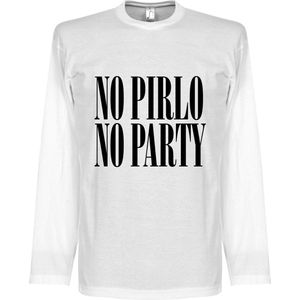 No Pirlo No Party Longsleeve T-Shirt - XXL