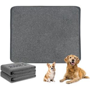 Wasbare trainingspads herbruikbaar antislip super absorberend - voor honden puppy's kittens cavia's - 100 cm x 70 cm - 2 stuks