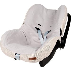 Baby's Only Baby autostoelhoes 0+ Classic - Hoes voor autostoel groep 0+ - Geschikt voor Maxi-Cosi - Zand - Geschikt voor 3-puntsgordel