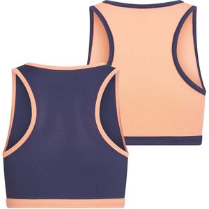 Beeren 2-Pck Mix&Match M. Hesje Mix Zalm/D.Blauw 134/140