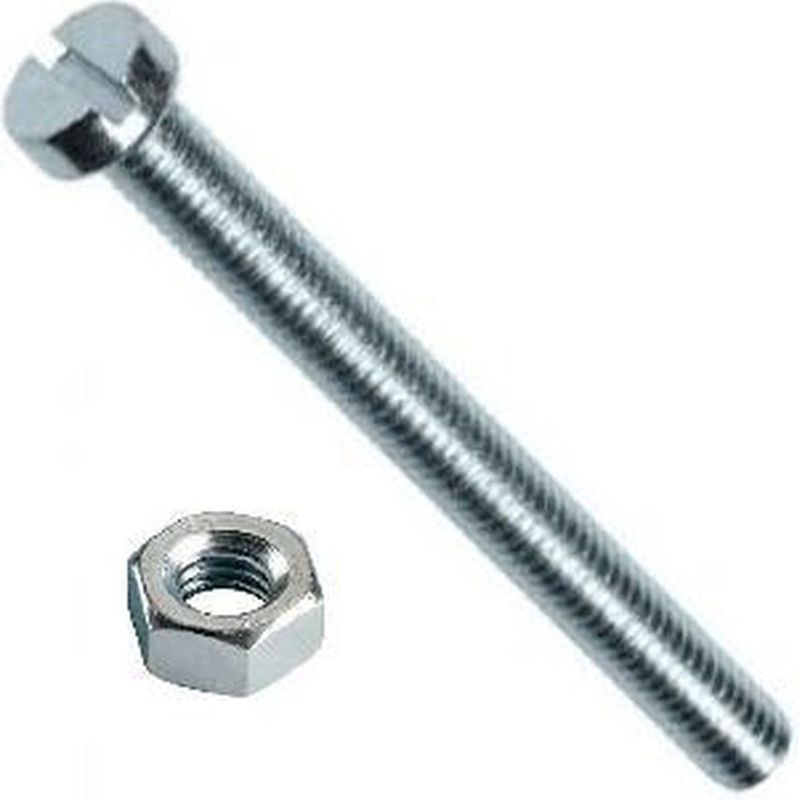 Deltafix - M.schroef Moer CK M6x40mm - 8 Stuks