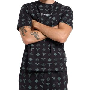 Carlo Colucci - Falchi - T-shirt - Zwart