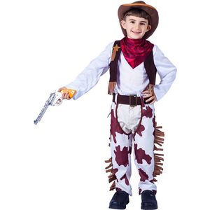 Cowboy kostuum kind - Cowboy kleding - Carnavalskleding - Carnaval kostuum - Jongen - 7 tot 9 jaar