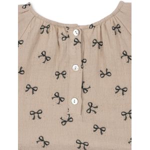 Konges Sløjd Jurk - Mousseline - Coco - Bow Magnet - Konges Sløjd - 74 - Jurk