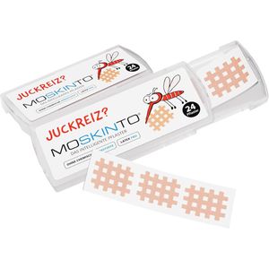 24 Muggenpleisters voor Kinderen en Volwassenen - Alternatief voor Hittestift - Betere Jeukverlichting - Ideaal voor Outdoor Activiteiten