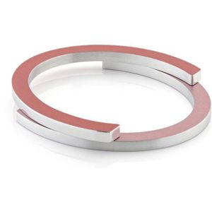 Armband Ovale C-vormen Rood Roze A23R
