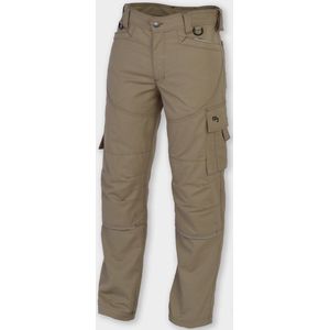 Dutch Legends multipocket werkbroek met kniezakken type Crypton Khaki maat 56
