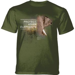 T-shirt Protect Asian Elephant Green 4XL