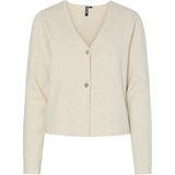 Pieces Vest Pcjonda Ls V-neck Knit Cardigan Bc 17159326 Birch Dames Maat - S