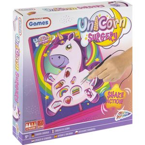 Unicorn operatie bibber - bibber spel - kinderspellen - actiespel - educatief - Unicorn operatie - behendigheidsspel