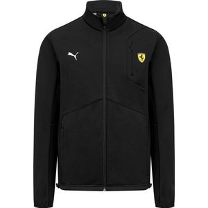 Ferrari Classic Softshell zwart 2023 L - Teamline - Charles Leclerc - Carlos Sainz - Scuderia Ferrari