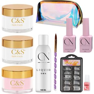 C&S Trade - Acryl Starterset - Acryl Nagelset - Professioneel - Compleet