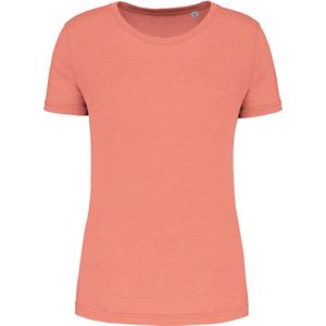 Damessport-T-shirt triblend met ronde hals 'Proact' Coral - XL