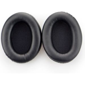 WiseGoods Premium Oorkussens Geschikt Voor Hyperx Cloud Heasdset - Gaming Koptelefoon Kussen - Gamen Accessoires - Leder Zwart