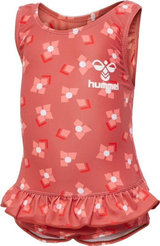 Hummel - Flippa - Badpak - Met Rucheseffect - All-over Print - Bumblebee®-logo