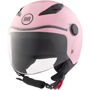 BHR 838 Kids – Kinderhelm Scooter – Veiligheid voor uw Kind – Scooterhelm voor Kinderen – Kinderhelm Motor - Roze – Maat M