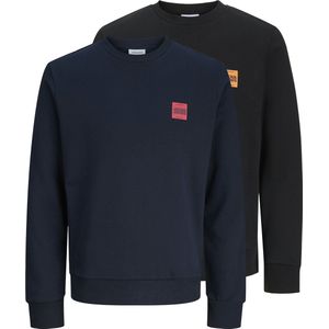 JACK&JONES - JJBRANDY SWEAT CREW NECK 2PK MP - Heren - Sweaters