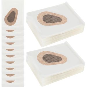JGS Premium - 40 stuks Ooglapjes voor Kinderen - Amblyopie - Schaduw Ooglapjes - Ademend Niet-geweven Materiaal - Enkele Oogcorrectie - Zelfklevende Ooglapjes - beige - 7 x 65 cm.