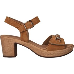 Gabor -Dames - cognac/caramel - sandalen - maat 40