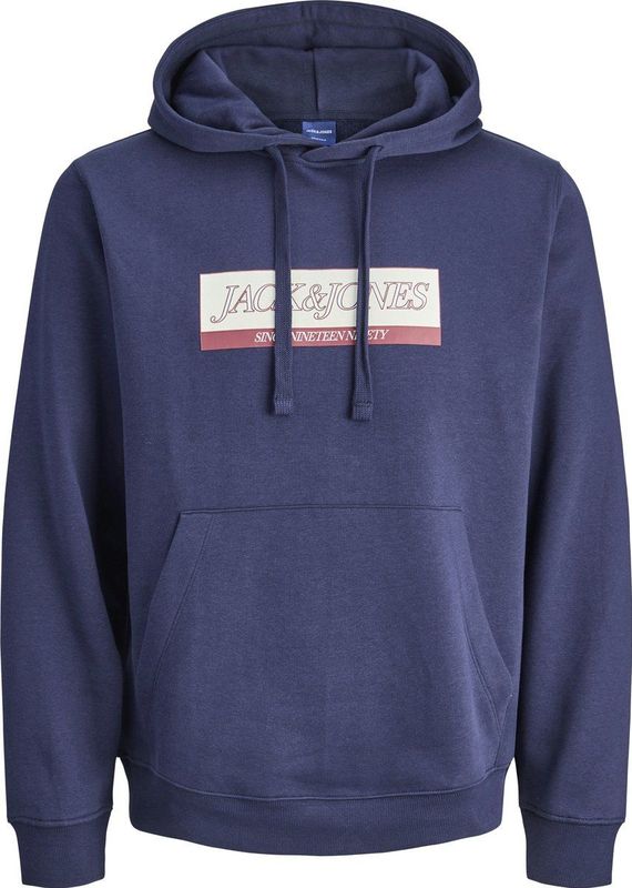 JACK&JONES - JORINWOOD BLOCK BRANDING - Hoodie - Heren