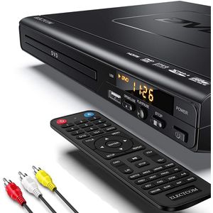 DVD Speler - Zwart - 1080p Resolutie - USB Aansluiting - Voor Woonkamer