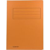 Class'ex dossiermap 3 kleppen formaat 237 x 347 cm (voor formaat folio) orange