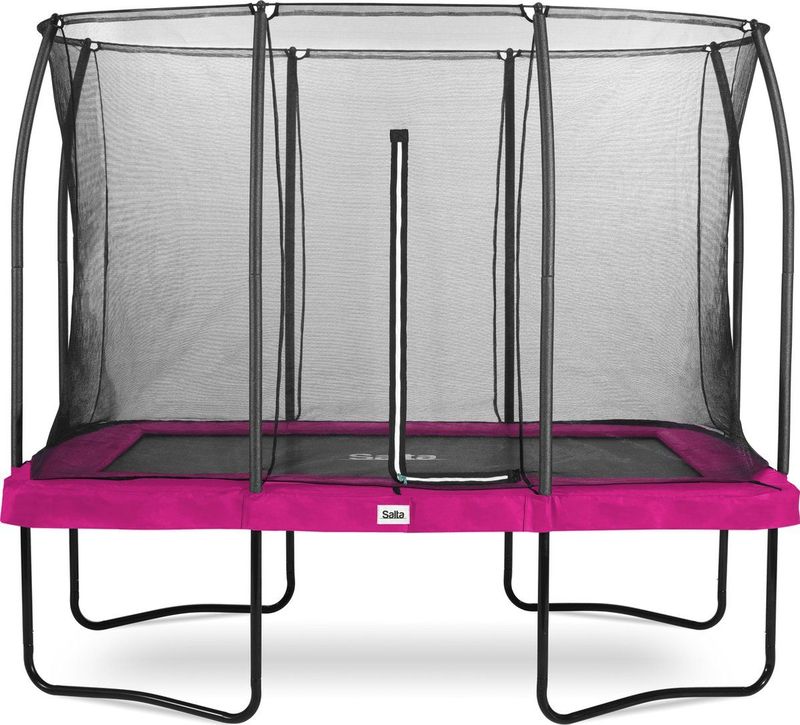 Salta Comfort Edition - Trampoline met veiligheidsnet - 305 x 214 cm - Roze  kopen? Sport & outdoor artikelen van de beste merken hier online op beslist .nl