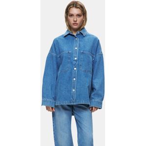 LTB - Blouse Jeannie - Denim - Rinsewash - Dames