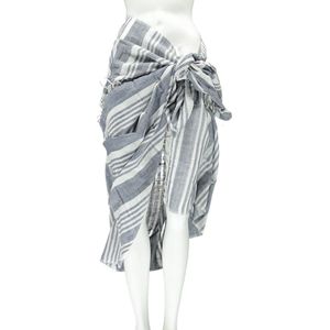 Pareo Omslagdoek Beach Navy