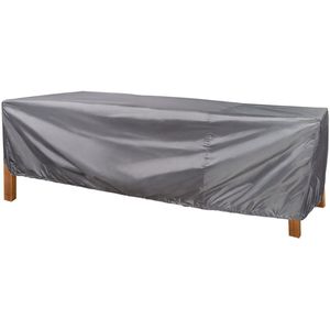 HIXA Beschermhoes - Tuinmeubelen - Tuinset - Tafel - Hoes - Tuinbank - Grijs - Waterdicht - 180x110x60cm - Afdekhoes