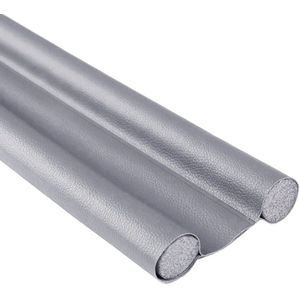 Actania Tochthond - Windstopper - Deurborstel - Tochtstopper - Tochtkussen - Kussen - Draft Stopper - Tochtstrip - Tochtband - Voor Deur - Grijs
