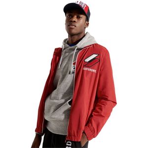 Superdry Track Cagoule Jas Rood M Man