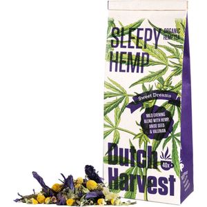 Sleepy Hemp - Hennep & Kruidenmix thee 40 gram - Dutch Harvest losse thee